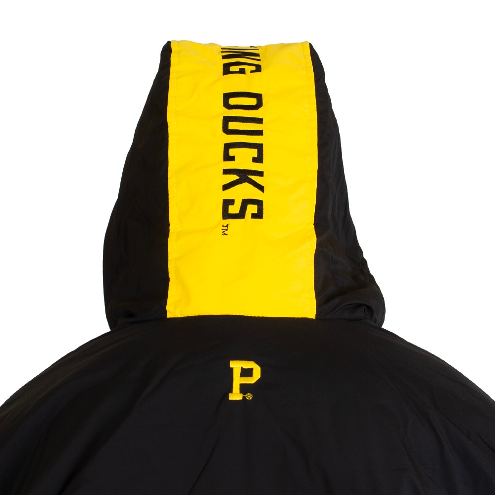 Interlocking UO, Black, Coat/Jacket, Polyester, Men, Portland Gear, Legacy, Anorak, 1/4-Zip, 986748